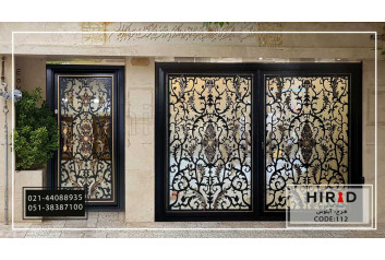 درب پارکینگ طرح آبنوس 20112